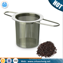 stainless steel basket strainer tea filter infuser